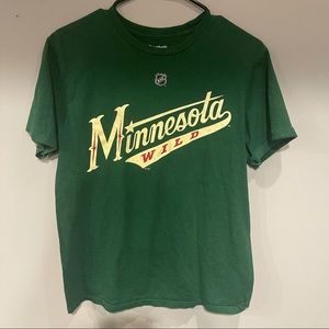 #11 Minnesota Wild Hockey Tee